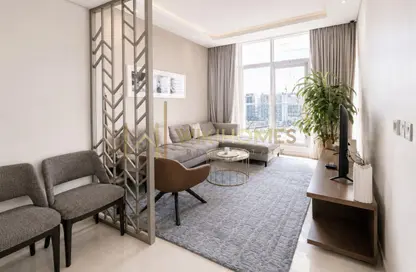 Apartment - 1 Bedroom - 1 Bathroom for rent in Damac Maison Prive B - Damac Maison Prive - Business Bay - Dubai
