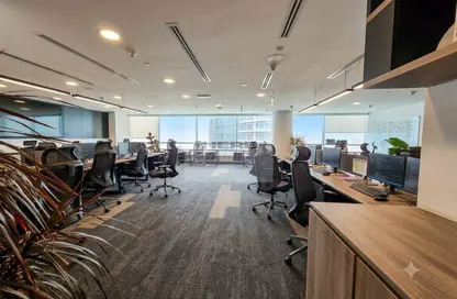 Office Space - Studio - 2 Bathrooms for rent in Concord Tower - Dubai Media City - Dubai