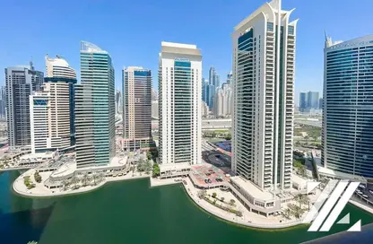 Apartment - 1 Bedroom - 2 Bathrooms for rent in V3 Tower - JLT Cluster V - Jumeirah Lake Towers - Dubai