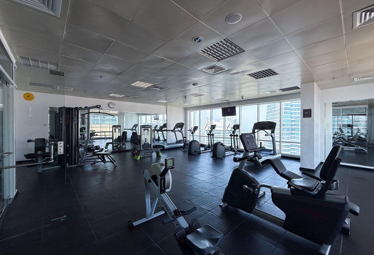 High floor | Lake & skyline view | Modern interior photo 28