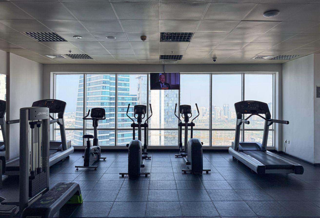 High floor | Lake & skyline view | Modern interior photo 29