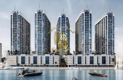 Apartment - 1 Bedroom - 2 Bathrooms for sale in Ajman Creek Towers - Al Rashidiya 1 - Al Rashidiya - Ajman
