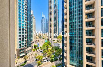 Apartment - Studio - 1 for rent in Boulevard Central Tower 2 - Boulevard Central Towers - Downtown Dubai - Dubai