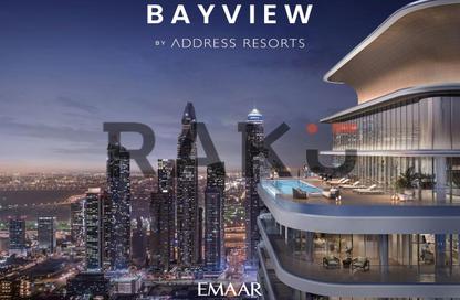 Penthouse - 4 Bedrooms - 5 Bathrooms for sale in Bayview Tower 1 - Bayview - Emaar Beachfront - Dubai Harbour - Dubai