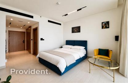 Apartment - Studio - 1 Bathroom for rent in Binghatti Azure - District 16 - Jumeirah Village Circle - Dubai