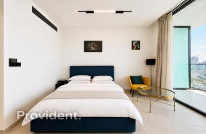 Apartment - Studio - 1 Bathroom for rent in Binghatti Azure - District 16 - Jumeirah Village Circle - Dubai