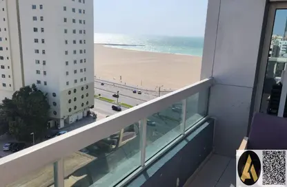 Apartment - 1 Bedroom - 2 Bathrooms for rent in Al Rumailah building - Al Rumailah 2 - Al Rumaila - Ajman