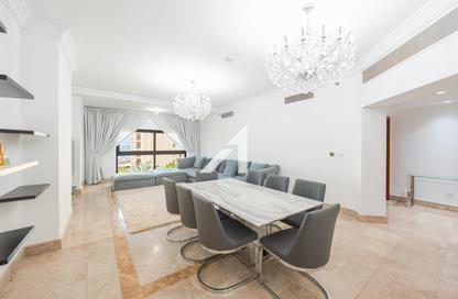 Apartment - 2 Bedrooms - 4 Bathrooms for rent in The Fairmont Palm Residence North - The Fairmont Palm Residences - Palm Jumeirah - Dubai