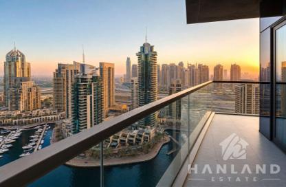 Apartment - 3 - 4 for rent in No.9 - Dubai Marina - Dubai