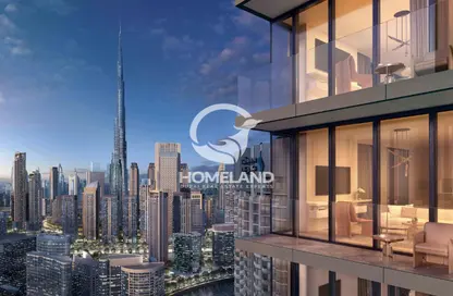 Apartment - 1 Bedroom - 2 Bathrooms for sale in Peninsula Four - Peninsula - Business Bay - Dubai
