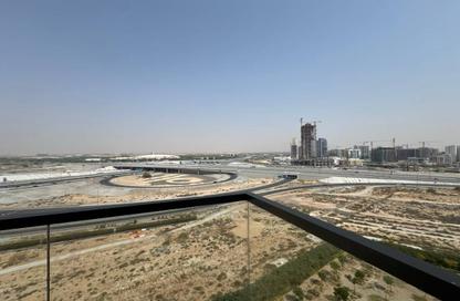 Apartment - Studio - 1 Bathroom for rent in Wavez Residence - Liwan - Dubai