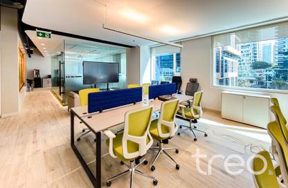 Office Space - Studio - 1 Bathroom for rent in Bay Square Building 6 - Bay Square - Business Bay - Dubai
