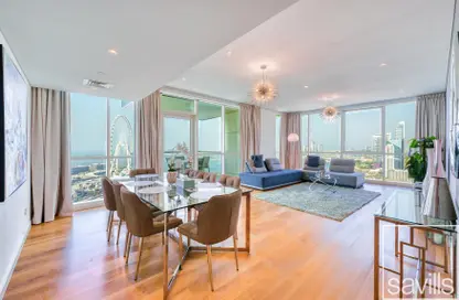 شقة - 4 غرف نوم - 5 حمامات للبيع في برج البطين - جميرا بيتش ريزيدنس - دبي