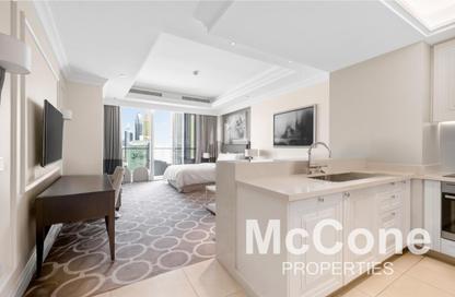 Apartment - Studio - 1 Bathroom for rent in Kempinski BLVD - Downtown Dubai - Dubai