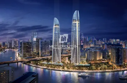 شقة - 1 حمام للبيع في مرتفعات القناة - الخليج التجاري - دبي