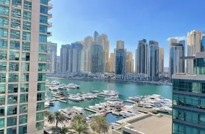 Apartment - 2 Bedrooms - 3 Bathrooms for rent in Al Majara 3 - Al Majara Towers - Dubai Marina - Dubai