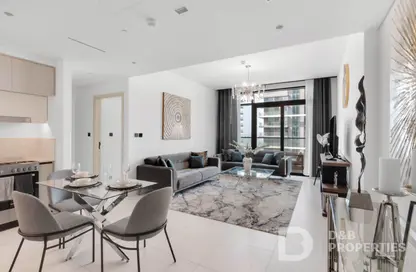 شقة - 3 غرف نوم - 2 حمامات للايجار في برج Marina Vista 2 - مارينا فيستا - إعمار بيتشفرونت - دبي هاربور - دبي