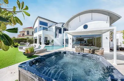 Villa - 6 Bedrooms - 7 Bathrooms for rent in Signature Villas Frond K - Signature Villas - Palm Jumeirah - Dubai