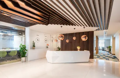 Office Space - Studio - 2 Bathrooms for rent in Vision Tower - Business Bay - Dubai