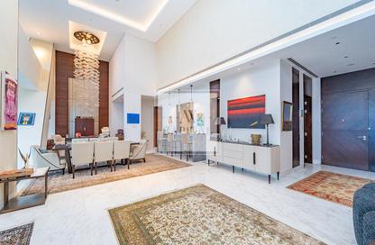 Apartment - 3 Bedrooms - 5 Bathrooms for rent in Bridge Sky - Burj Khalifa Area - Downtown Dubai - Dubai