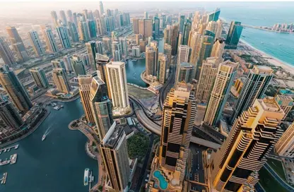 Apartment - 1 Bedroom - 2 Bathrooms for sale in Pelagos by IGO - Dubai Marina - Dubai