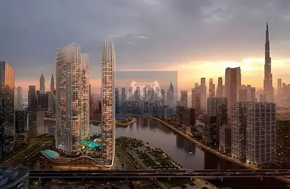 شقة - غرفة نوم - 1 حمام للبيع في بن غاطي سكاي رايز برج ب - بن غاطي سكاي رايز - الخليج التجاري - دبي