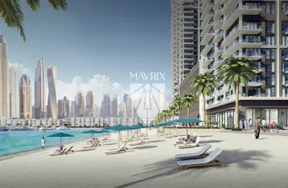 Apartment - 2 Bedrooms - 2 Bathrooms for sale in Beach Mansion Tower 1 - Beach Mansion - Emaar Beachfront - Dubai Harbour - Dubai