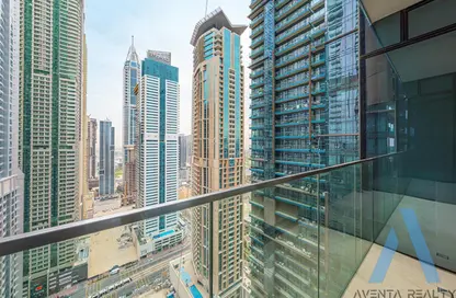 شقة - غرفة نوم - 2 حمامات للبيع في بوابة المارينا 2 - مارينا جيت - دبي مارينا - دبي