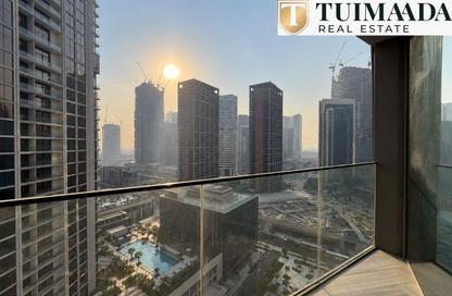 Apartment - 1 - 1 for rent in Peninsula Three - Peninsula - Business Bay - Dubai