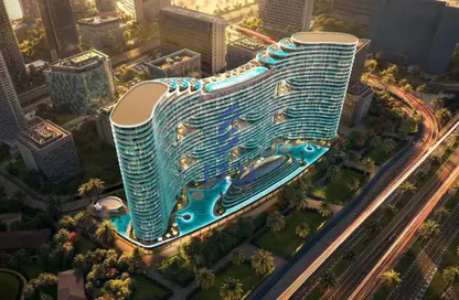 Apartment - Studio - 1 Bathroom for sale in Binghatti Aquarise - Business Bay - Dubai