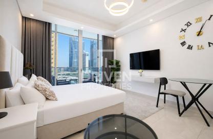 Apartment - Studio - 1 for rent in Waves Tower - Business Bay - Dubai