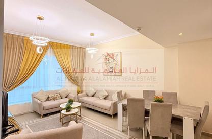 Apartment - 1 - 2 for rent in Riviera Tower - Al Khan Corniche - Al Khan - Sharjah