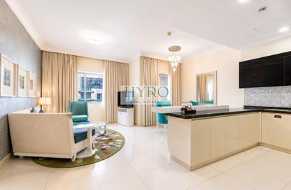 Apartment - 2 Bedrooms - 2 Bathrooms for rent in Damac Maison Dubai Mall Street (The Signature) - Burj Khalifa Area - Downtown Dubai - Dubai