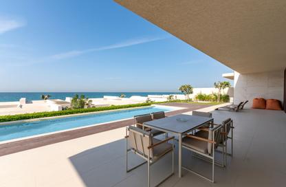 Villa - 4 Bedrooms - 5 Bathrooms for rent in Exclusive 21 - Beachfront - Al Zorah - Ajman
