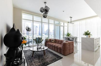 Apartment - 3 Bedrooms - 4 Bathrooms for rent in Sunrise Bay Tower 2 - Sunrise Bay - EMAAR Beachfront - Dubai Harbour - Dubai