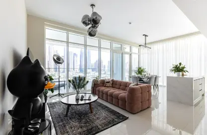 Apartment - 3 Bedrooms - 4 Bathrooms for rent in Sunrise Bay Tower 2 - Sunrise Bay - EMAAR Beachfront - Dubai Harbour - Dubai