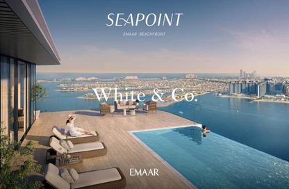 Apartment - 1 Bedroom - 1 Bathroom for sale in Seapoint Tower 1 - Seapoint - EMAAR Beachfront - Dubai Harbour - Dubai