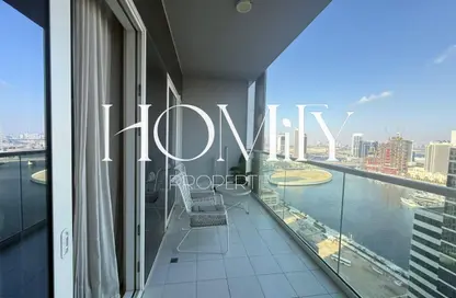 شقة - غرفة نوم - 1 حمام للايجار في مساكن ريفا - الخليج التجاري - دبي