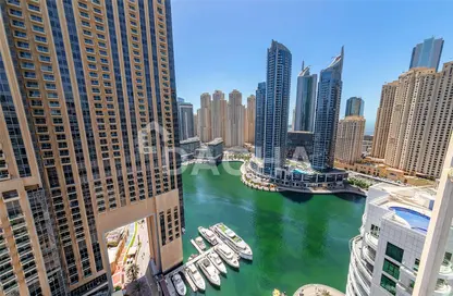 Apartment - 1 Bedroom - 2 Bathrooms for rent in Dubai Marina Moon Tower - Dubai Marina - Dubai