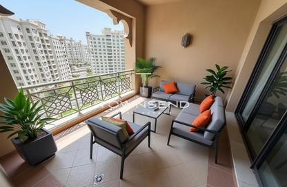 Apartment - 2 Bedrooms - 2 Bathrooms for rent in Golden Mile 2 - Golden Mile - Palm Jumeirah - Dubai