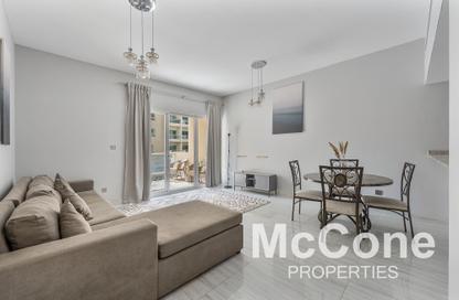 Apartment - 1 - 1 for sale in Al Dhafra 4 - Al Dhafra - Greens - Dubai