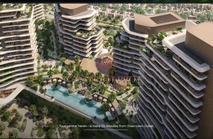 Apartment - 2 Bedrooms - 3 Bathrooms for sale in Sage - Verdes - Haven By Aldar - Dubai Land - Dubai