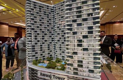 Apartment - 1 Bedroom - 2 Bathrooms for sale in Amwaj Tower - Al Rumaila - Ajman