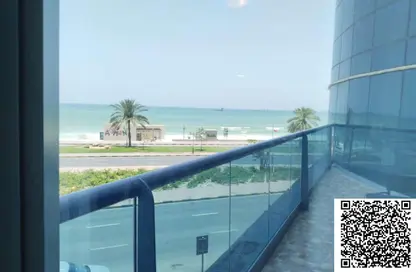 Apartment - 1 Bedroom - 2 Bathrooms for sale in Corniche Tower - Ajman Corniche Road - Ajman