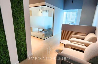 Office Space - Studio - 2 Bathrooms for rent in Preatoni Tower - JLT Cluster L - Jumeirah Lake Towers - Dubai
