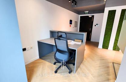 Office Space - Studio - 2 Bathrooms for rent in Preatoni Tower - JLT Cluster L - Jumeirah Lake Towers - Dubai