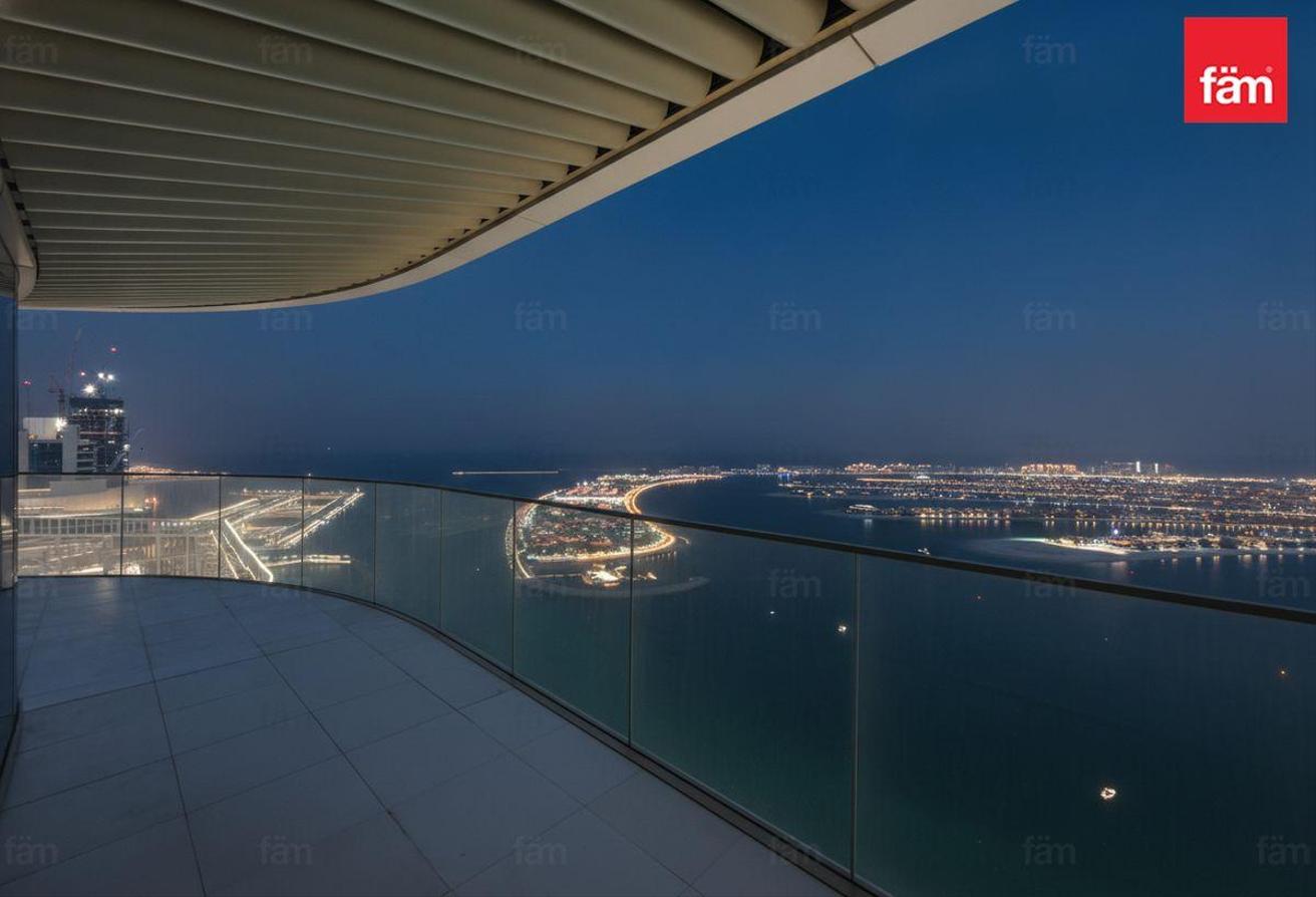 Very High Floor | Full Palm Views | Private Beach photo 8