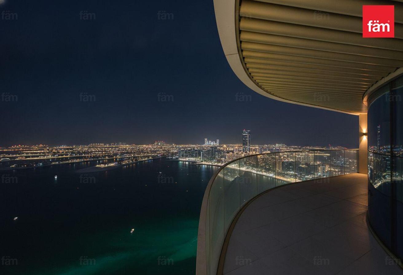 Very High Floor | Full Palm Views | Private Beach photo 7