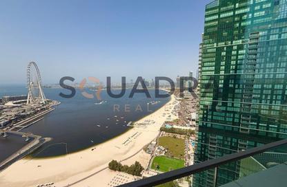 Apartment - 3 - 4 for rent in Jumeirah Gate Tower 1 - The Address Jumeirah Resort and Spa - Jumeirah Beach Residence - Dubai