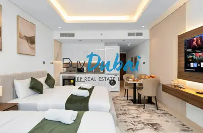 شقة - 1 حمام للايجار في الاسترليني الغربية - الاسترليني - الخليج التجاري - دبي